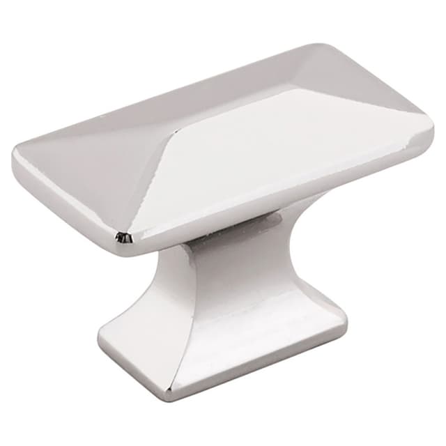 1-1/4" Bungalow Cabinet Knob, Polished Nickel (10/Box)
