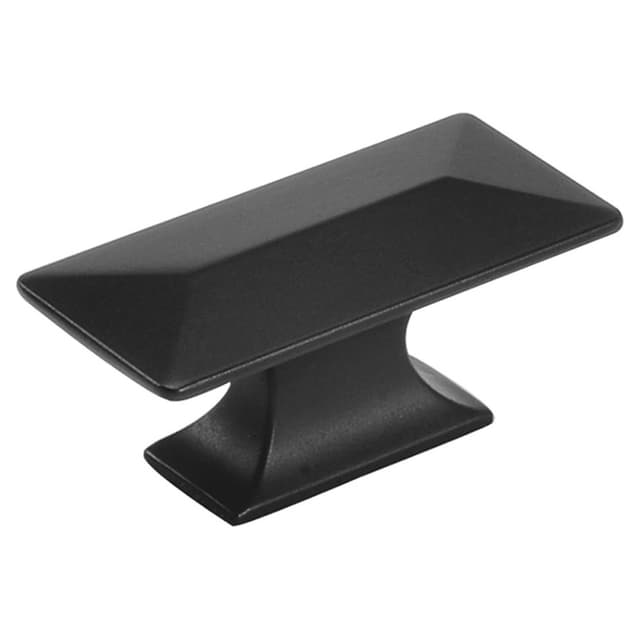 2-5/16" Bungalow Cabinet Knob, Matte Black (10/Box)