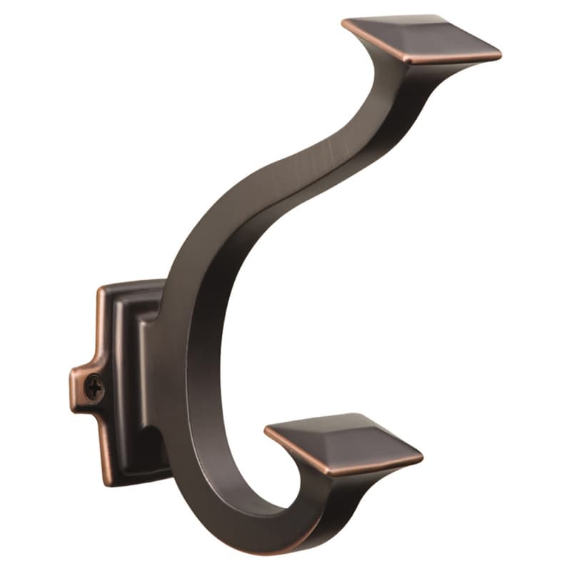 5" Bungalow Signature Cabinet Hook, Oil-Rubbed Bronze (Box/5)