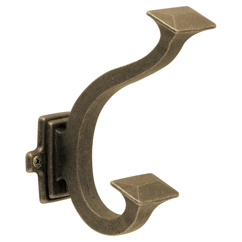 5" Bungalow Signature Cabinet Hook, Windover Antique (Box/5)