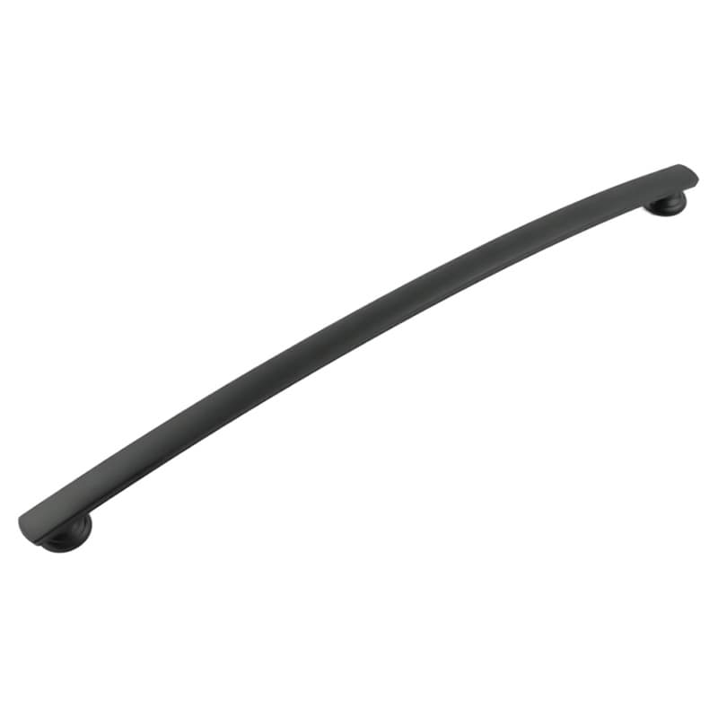 12" American Diner Arch Pull, Matte Black (5/Box)