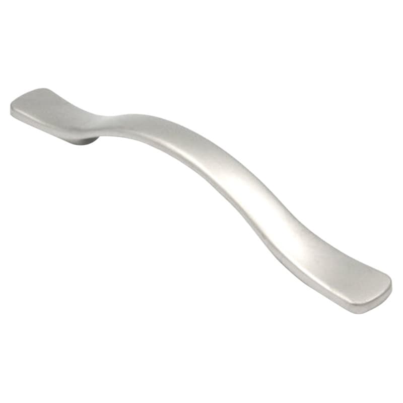 4" Euro-Contemporary Arch Pull, Pearl Nickel