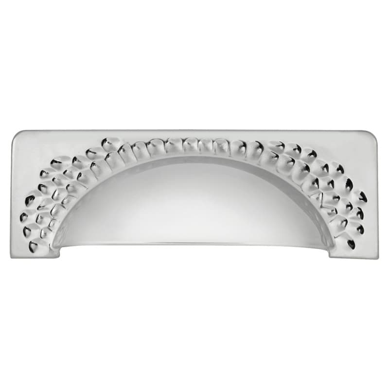 3-3/4" Craftsman Cup Pull, Chrome (10/Box)