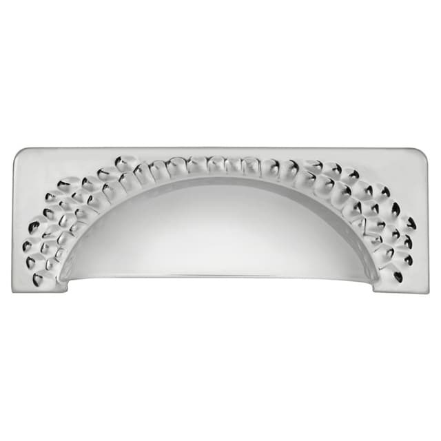3-3/4" Craftsman Cup Pull, Chrome (10/Box)