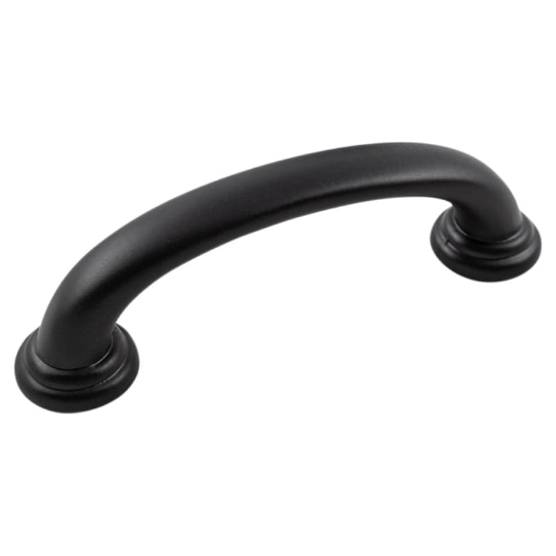 3" Zephyr Cabinet Pull, Matte Black (10/Box)
