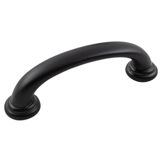 3" Zephyr Cabinet Pull, Matte Black (10/Box)