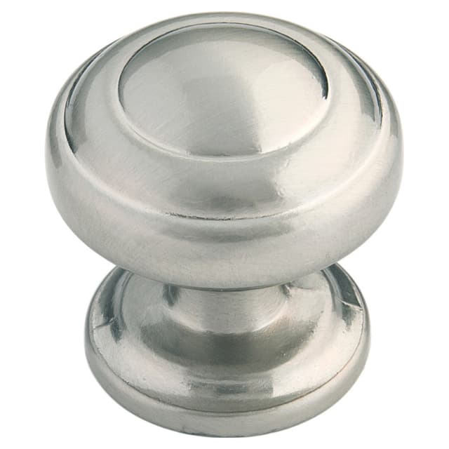1-1/4" Zephyr Cabinet Knob, Satin Nickel (10/Box)