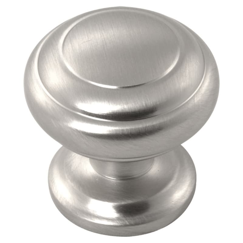 1-1/4" Zephyr Cabinet Knob, Stainless Steel (10/Box)