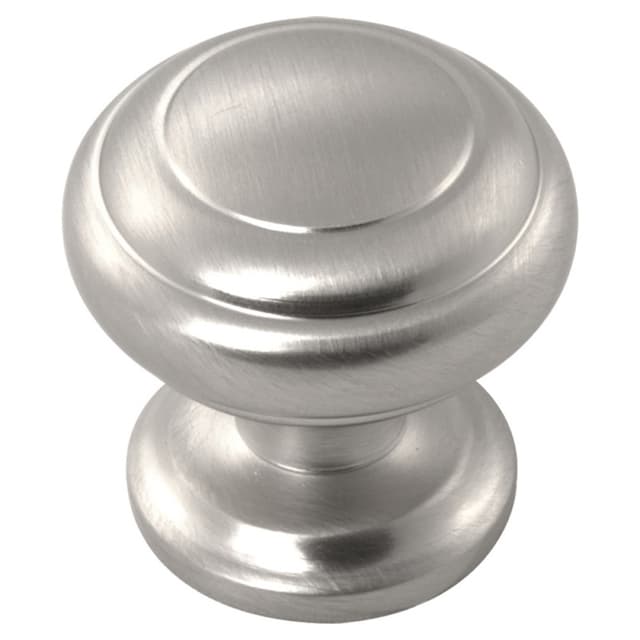 1-1/4" Zephyr Cabinet Knob, Stainless Steel (10/Box)