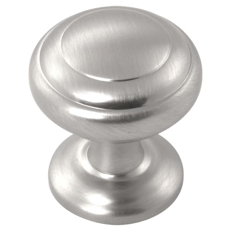 1" Zephyr Cabinet Knob, Stainless Steel (10/Box)