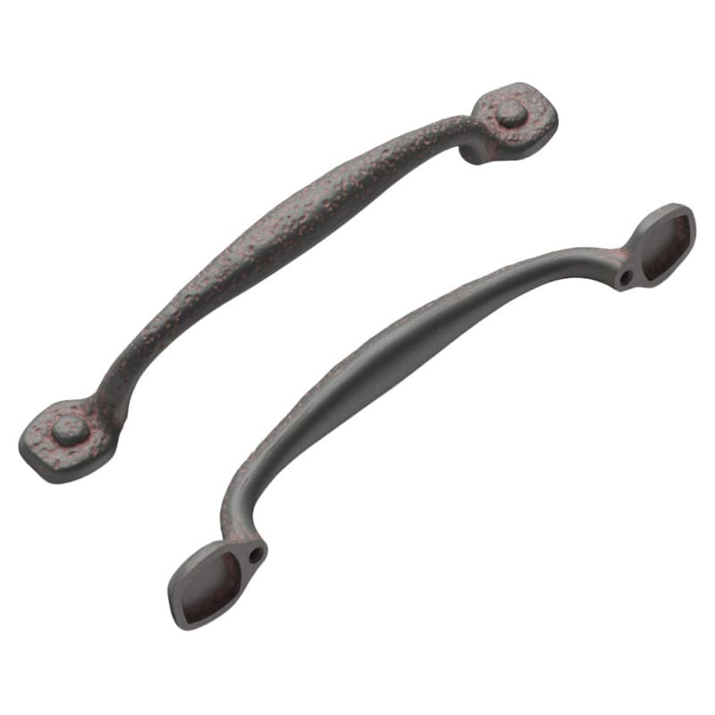 8" Refined Rustic Appliance Pull, Rustic Iron (5/Box)