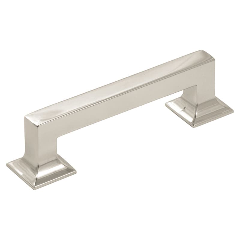 3-3/4" Studio Cabinet Pull, Polished Nickel (10/Box)