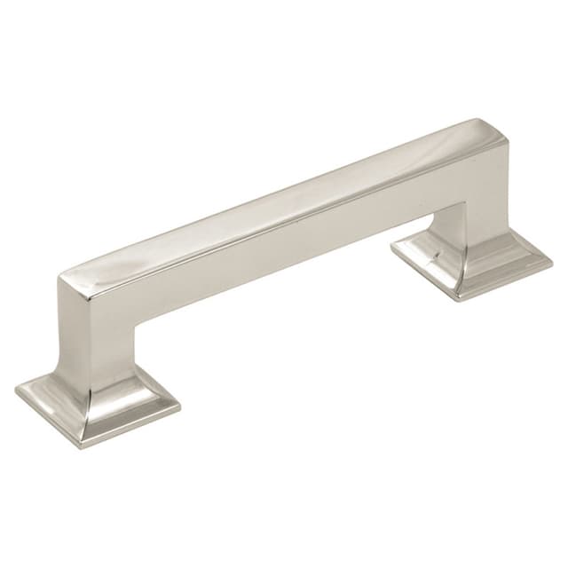 3-3/4" Studio Cabinet Pull, Polished Nickel (10/Box)