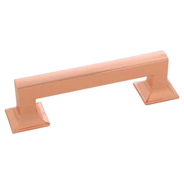 3-3/4" Studio Cabinet Pull, Polished Copper (10/Box)
