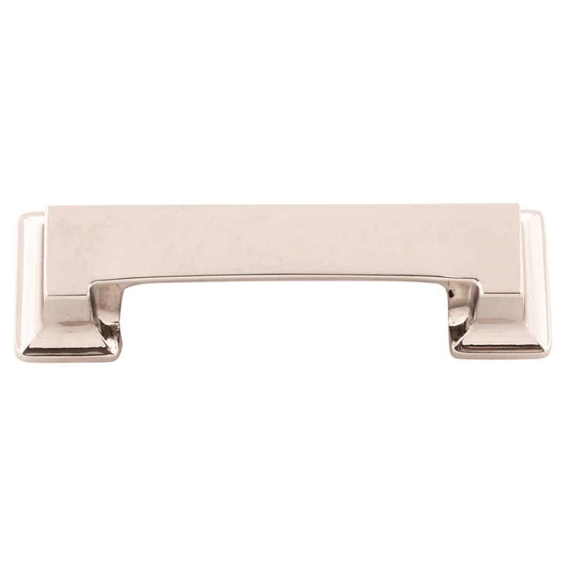 3" Studio Cup Pull, Polished Nickel (10/Box)