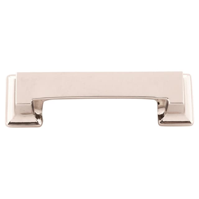 3" Studio Cup Pull, Polished Nickel (10/Box)