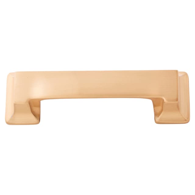 3" Studio Cup Pull, Brushed Golden Brass (10/Box)