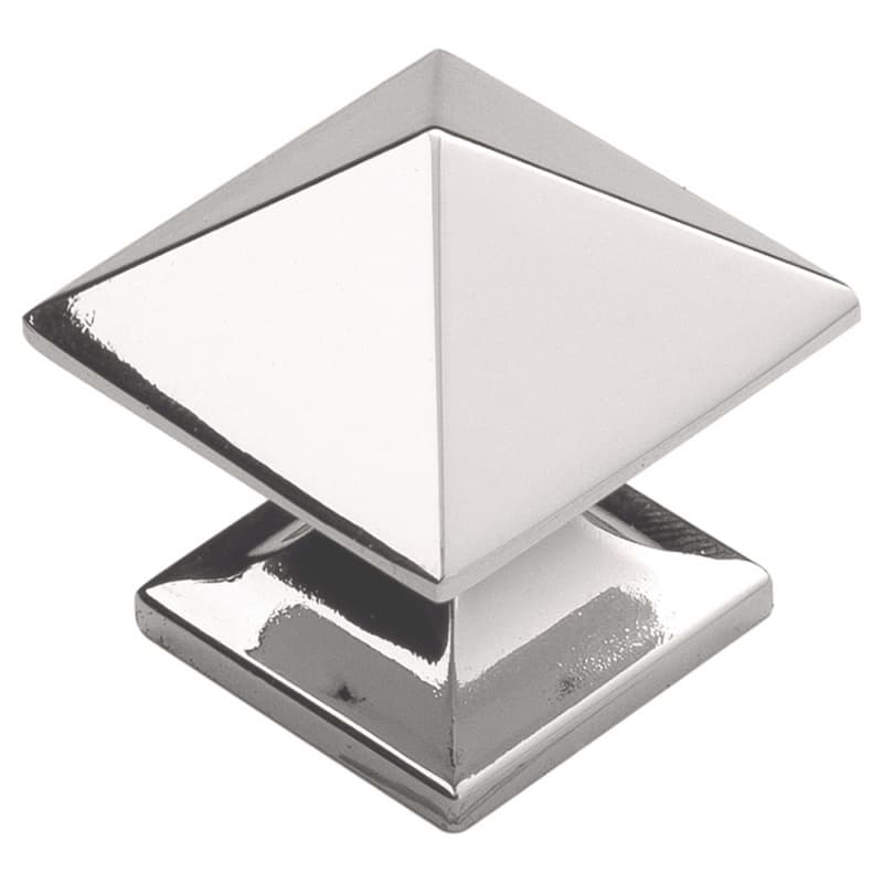 1" Studio Cabinet Knob, Polished Nickel (Box/10)