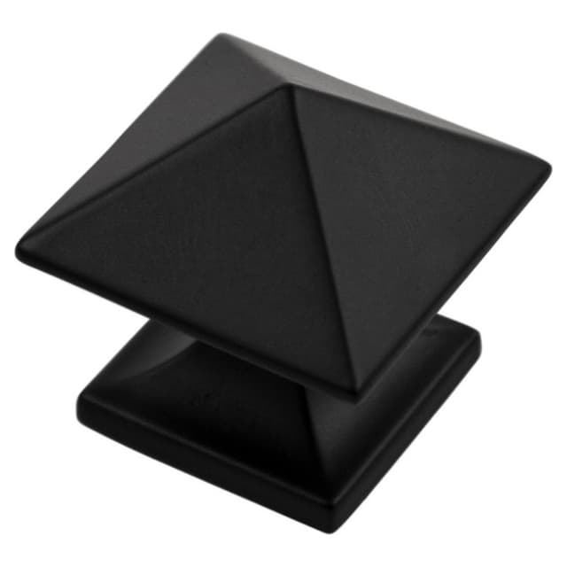 1-1/4" Studio Cabinet Knob, Matte Black (Box/10)