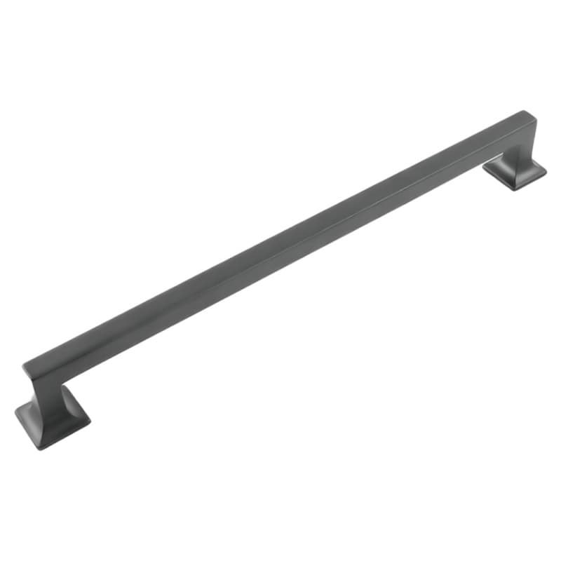 12" Studio Cabinet Pull, Matte Black (5/Box)