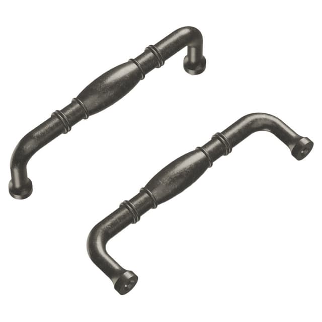 3-3/4" Williamsburg Cabinet Pull, Black Nickel Vibed (10/Box)