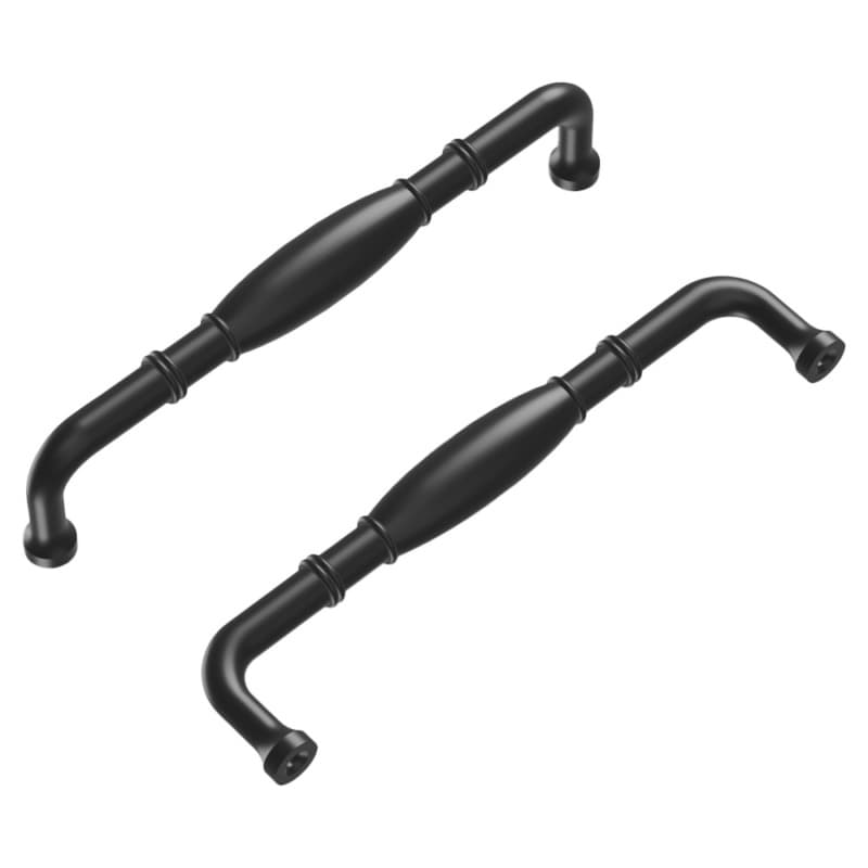 5-1/16" Williamsburg Cabinet Pull, Matte Black (10/Box)