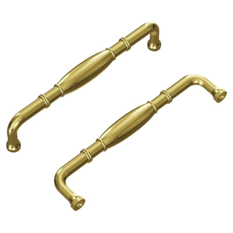 5-1/16" Williamsburg Cabinet Pull, Polished Brass (10/Box)
