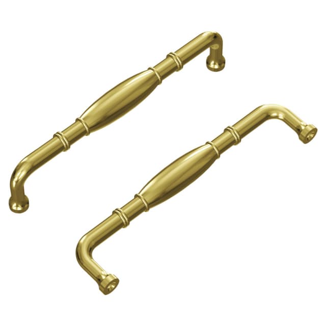 5-1/16" Williamsburg Cabinet Pull, Polished Brass (10/Box)