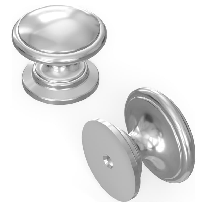 1-1/4" Williamsburg Cabinet Pull, Chrome (Box/10)