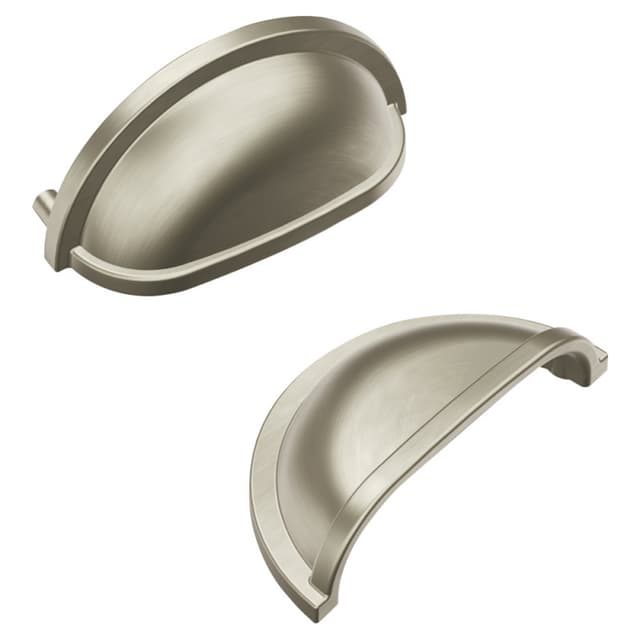 3" Williamsburg Cup Pull, Stainless Steel (10/Box)