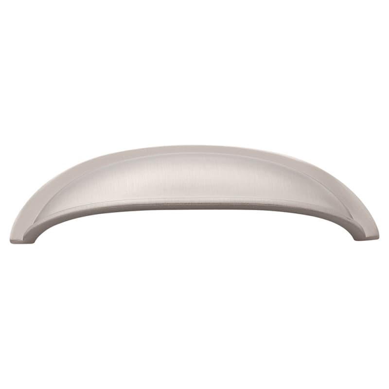 3" Cottage Cup Pull, Stainless Steel (10/Box)
