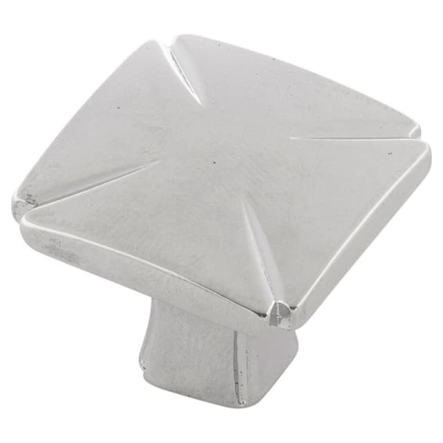 1-3/16" Bridges Cabinet Knob, Chrome (Box/10)