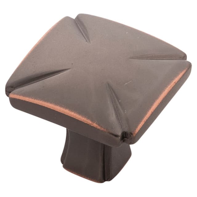 1-3/16" Bridges Cabinet Knob, Oil-Rubbed Bronze (Box/10)