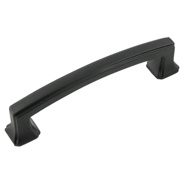 3-3/4" Bridges Cabinet Pull, Matte Black (10/Box)