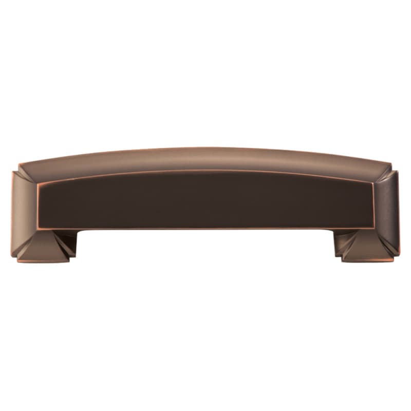 3" Bridges Cup Pull, Oil-Rubbed Bronze (5/Box)