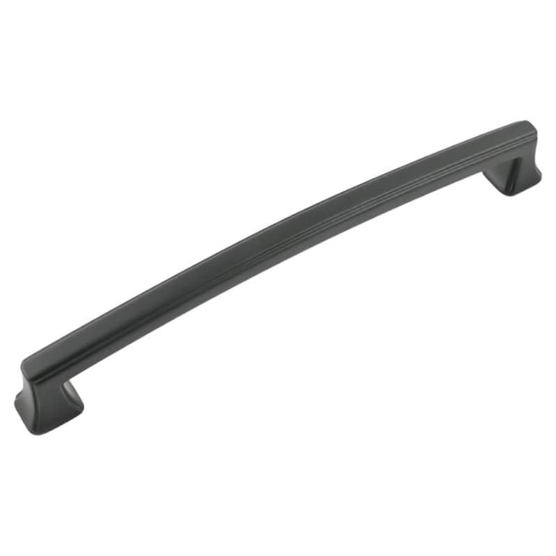 7-9/16" Bridges Cabinet Pull, Matte Black (10/Box)