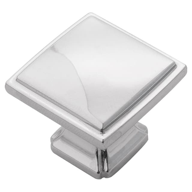 1-1/4" Bridges Cabinet Knob, Chrome (Box/10)