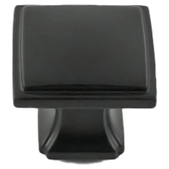 1-1/4" Bridges Cabinet Knob, Matte Black (Box/10)