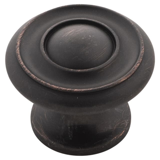1-1/2" Cottage Cabinet Knob, Vintage Bronze (Box/10)