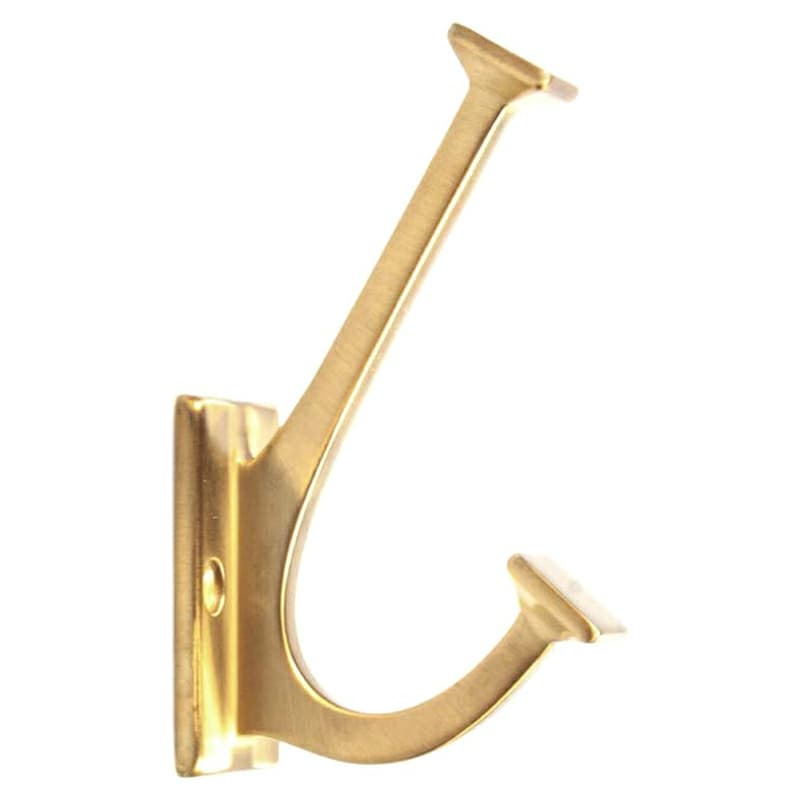 4-7/8" Skylight Coat/Hat Hook, Brushed Golden Brass