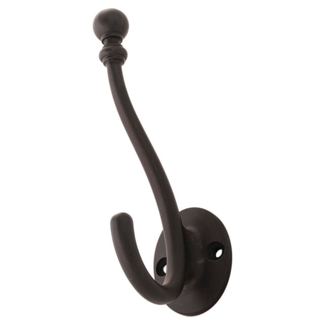 5-1/4" Cottage Coat/Hat Hook, Vintage Bronze (Box/14)