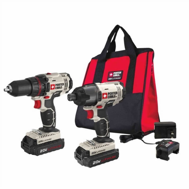 20V MAX Cordless Drill/Impact Driver Combo Kit
