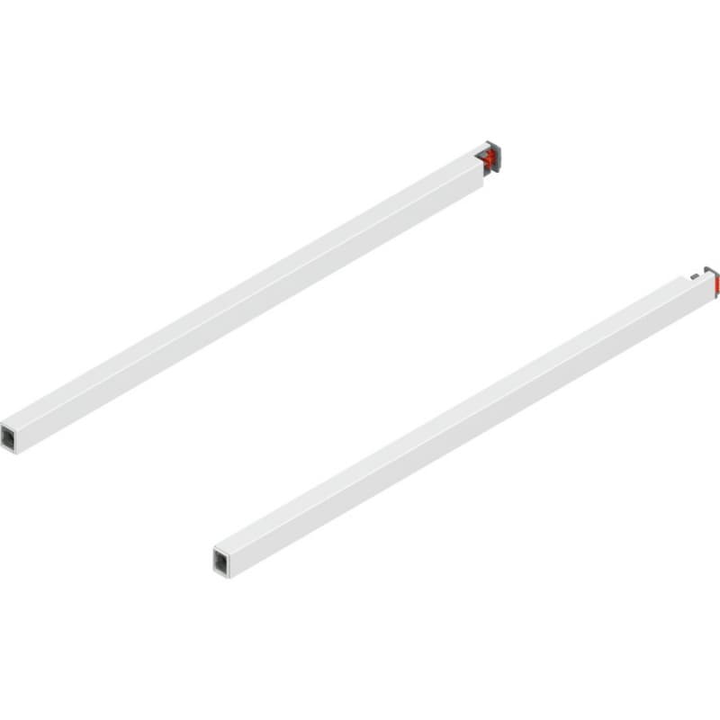 Merivobox Longside Gallery Rail, Silk White Matte, 450mm