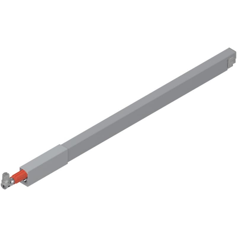 450mm Left-Hand Longside Gallery Rail, Gray