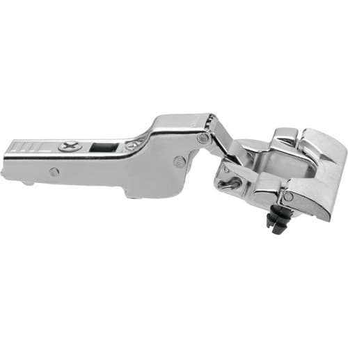 Clip Top 110° Opening Hinge, 45mm Bore Pattern, Self-Closing, Inset, Nickel-Plated, Inserta