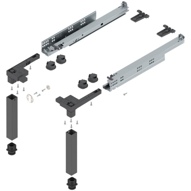Space Step Set, Orion Gray Matte, 410mm