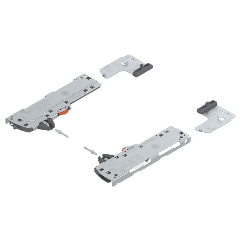 Legrabox/Movento L3 Tip-On Unit/Trigger with 88lb Capacity, Light Gray, 15" - 21"