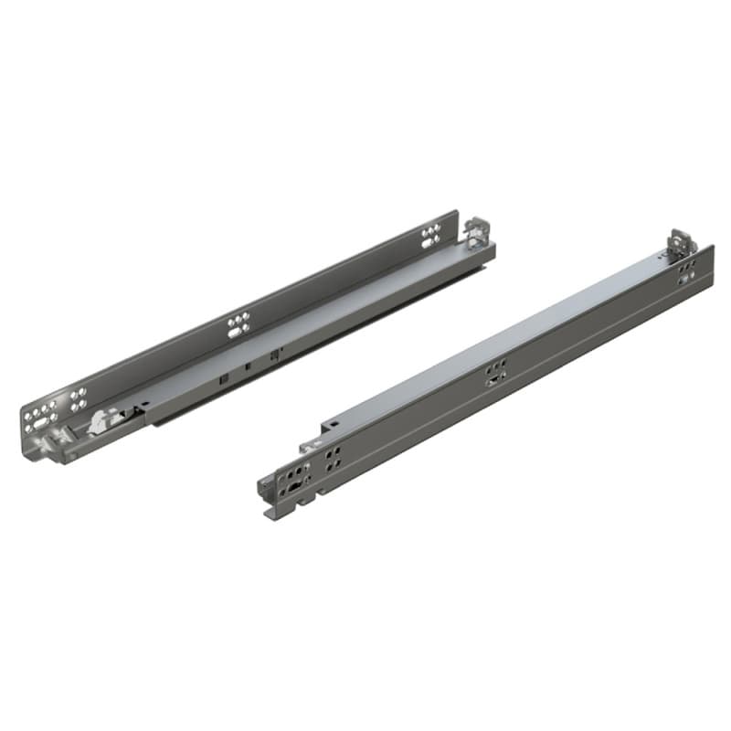 9" Tandem 563H Undermount Drawer Slide for 5/8" Drawer Material, 90 lb Capacity Full Extension with BLUMOTION Soft-Closing