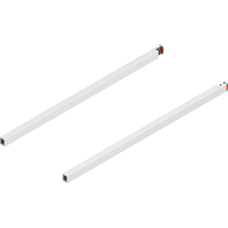 Merivobox Longside Gallery Rail, Silk White Matte, 500mm