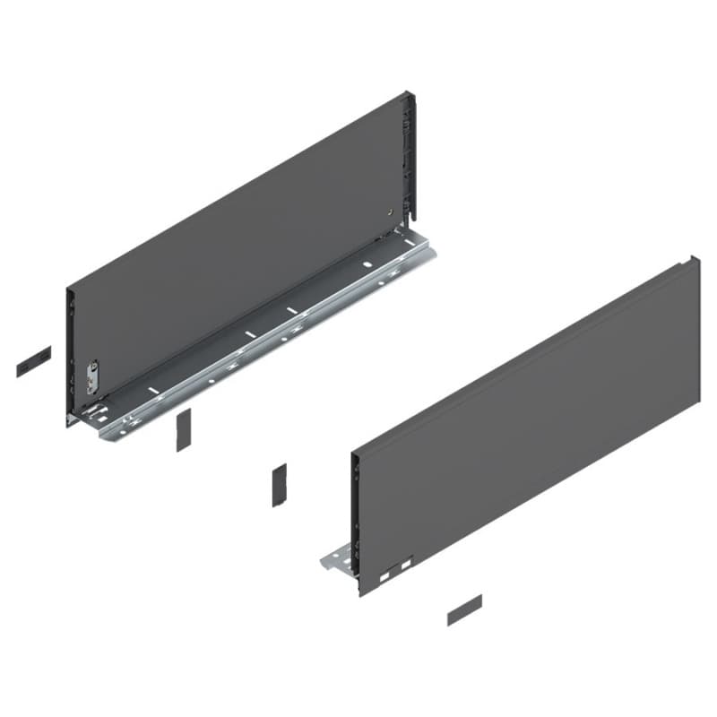 23-5/8" Legrabox Drawer System C Height 6-31/32", Orion Gray Matte